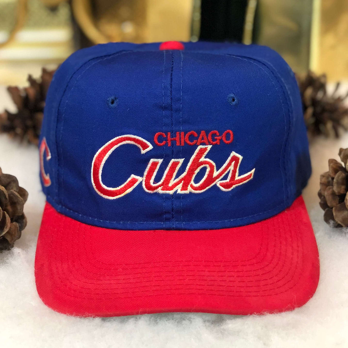 Chicago Cubs Sports Specialties Twill MLB Hat Cap Blue Snapback Vintage