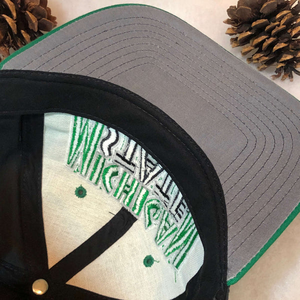 Vintage Deadstock NWOT NCAA Michigan State Spartans Twins Enterprise Snapback Hat