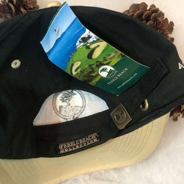 Vintage Deadstock NWT 2002 Pebble Beach Golf Strapback Hat
