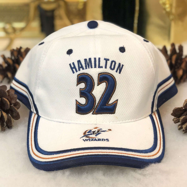Vintage Deadstock NWT NBA Washington Wizards Rip Hamilton Jersey Strapback Hat