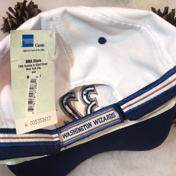 Vintage Deadstock NWT NBA Washington Wizards Rip Hamilton Jersey Strapback Hat