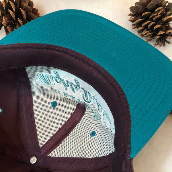 Vintage Deadstock NWOT NHL Anaheim Mighty Ducks Starter Script Snapback Hat