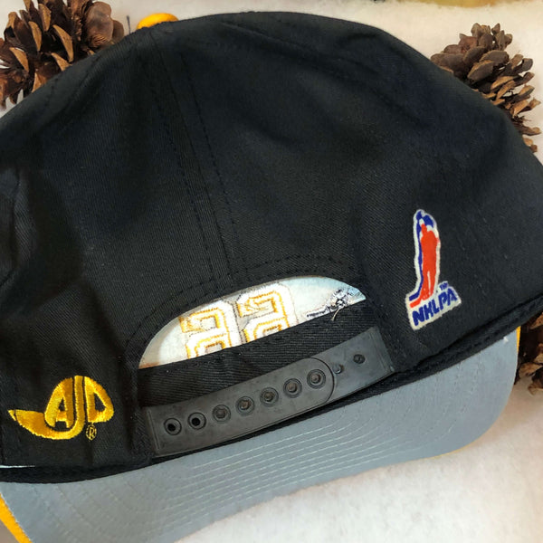 Vintage Deadstock NWOT NHL Pittsburgh Penguins Mario Lemieux Snapback Hat