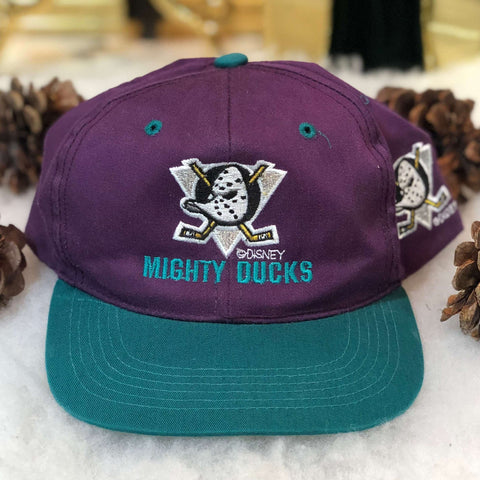 Vintage NHL Anaheim Mighty Ducks The G Cap Twill *YOUTH* Snapback Hat