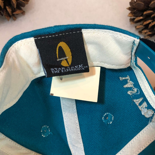 Vintage Deadstock NWT 1997 Star Trek The Experience Las Vegas Hilton Snapback Hat