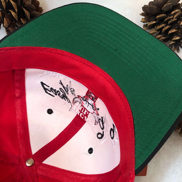 Vintage Deadstock NWT NBA Chicago Bulls 3-Peat Champs Snapback Hat