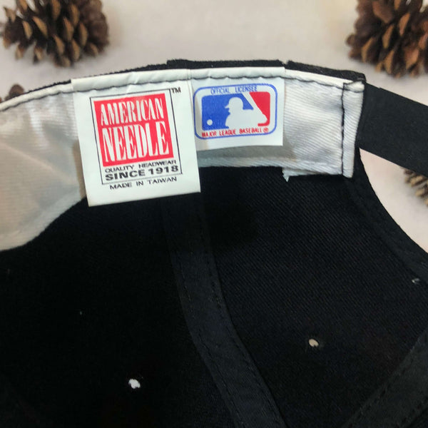 Vintage MLB Colorado Rockies American Needle Wool Snapback Hat