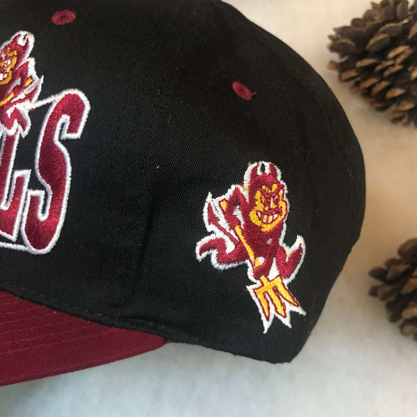 Vintage Deadstock NWOT NCAA Arizona State Sun Devils The G Cap Wave Snapback Hat