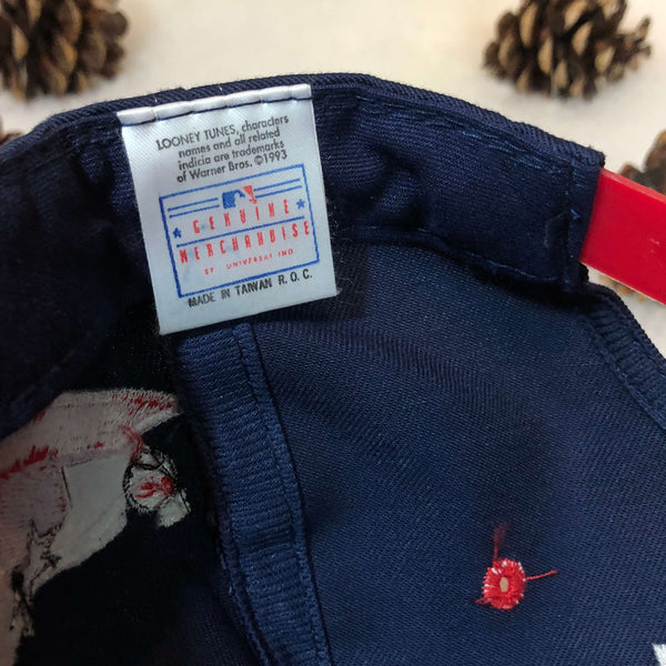 Vintage Deadstock NWT 1993 MLB Boston Red Sox Bugs Bunny Looney Tunes Script Twill Snapback Hat