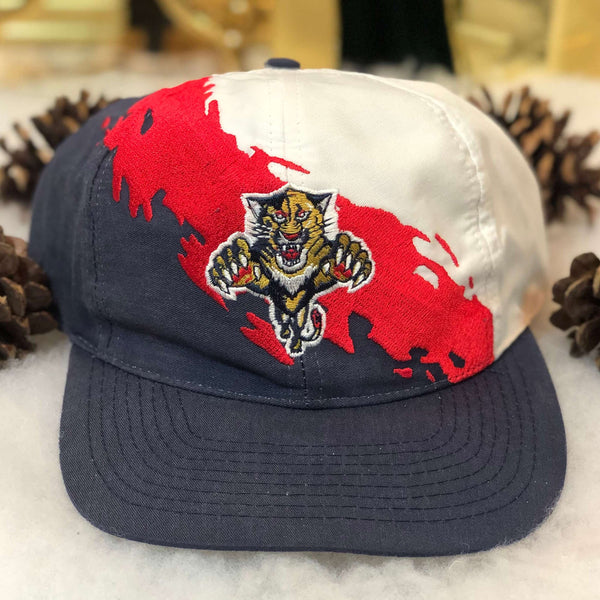 Vintage NHL Florida Panthers Logo 7 Splash Twill Snapback Hat