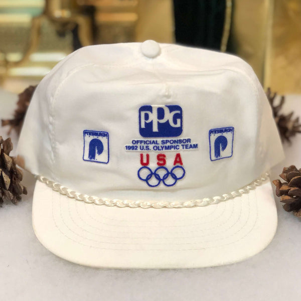 Vintage Deadstock NWT 1992 USA Olympics Pittsburgh Paints Twill Snapback Hat