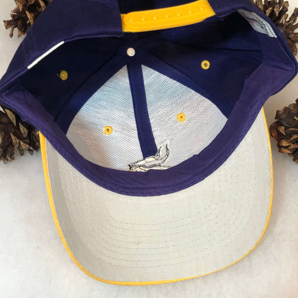 Vintage Deadstock NWOT NFL Minnesota Vikings "Denny Sucks" Logo Athletic Twill Snapback Hat