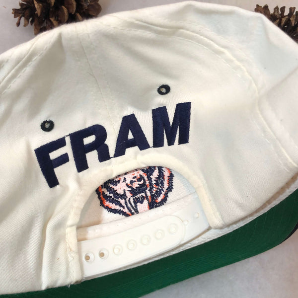 Vintage Deadstock NWT NFL Chicago Bears FRAM Annco Twill Snapback Hat