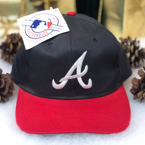Vintage Deadstock NWT MLB Atlanta Braves Twill Snapback Hat