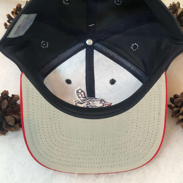 Vintage Deadstock NWT MLB Cleveland Indians Twins Enterprise Twill Snapback Hat