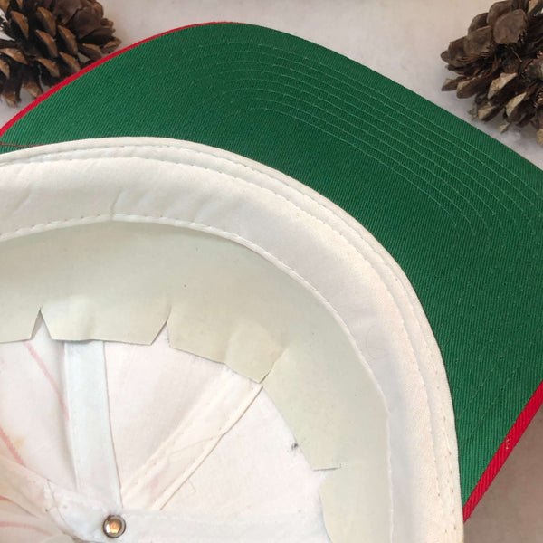 Vintage Deadstock NWT MLB Cincinnati Reds Signatures Pinstripe Twill Snapback Hat