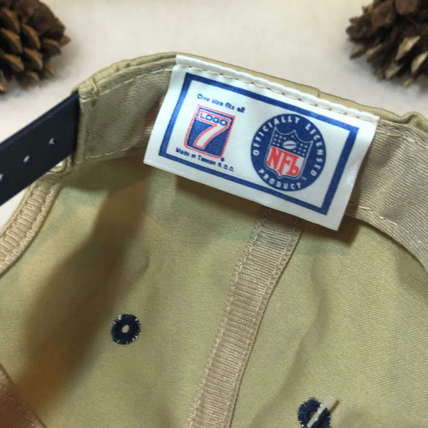 Vintage Deadstock NWT NFL Super Bowl XXXIII Denver Broncos Atlanta Falcons Logo 7 Twill Snapback Hat