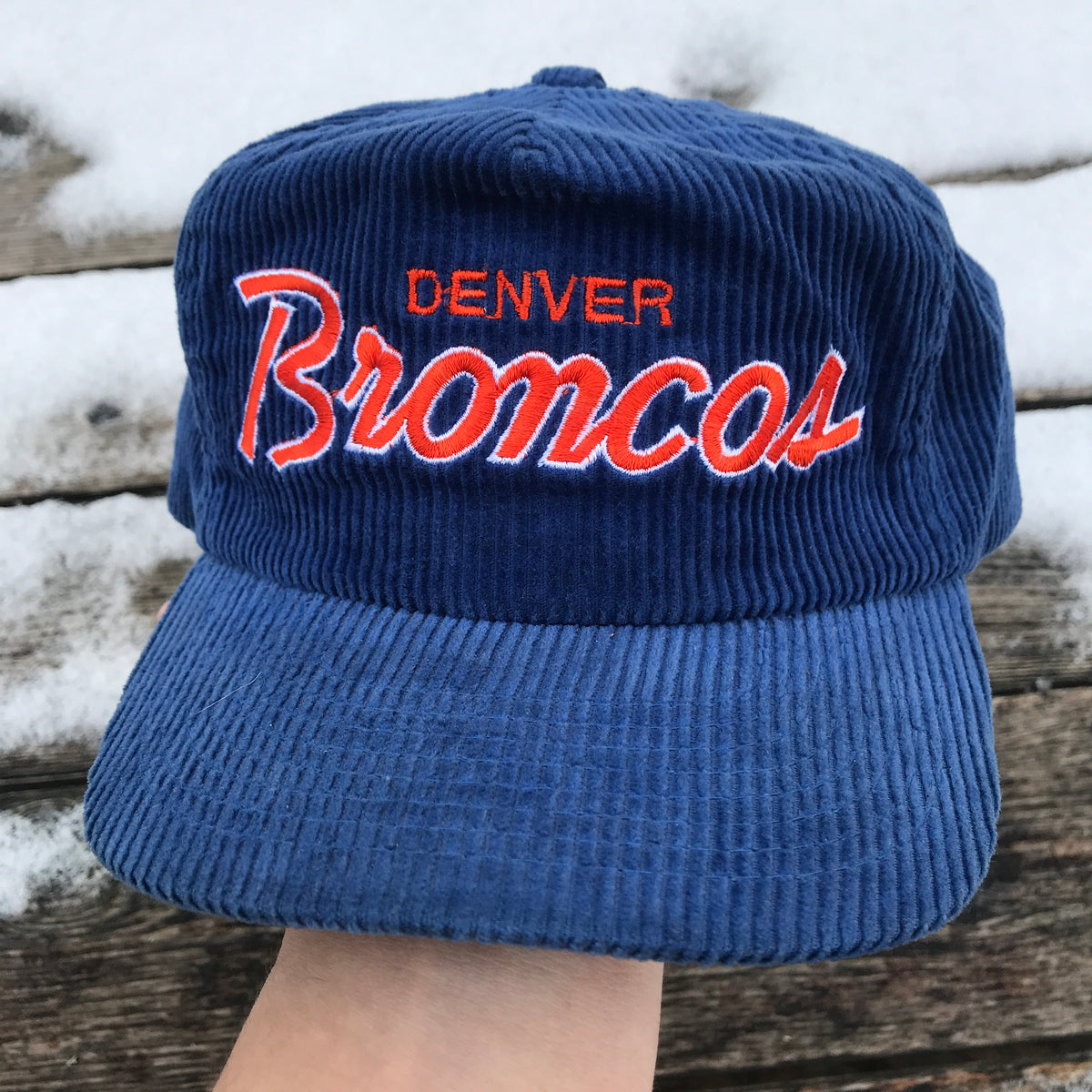 broncos hat vintage