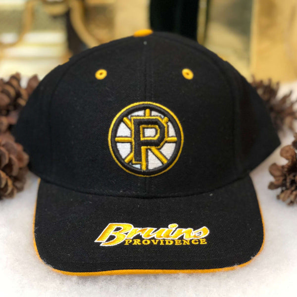 Vintage AHL Providence Bruins Twins Enterprise Strapback Hat