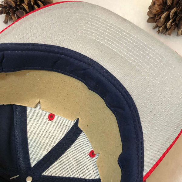 Vintage Deadstock NWT NBA Houston Rockets Logo 7 Twill Snapback Hat