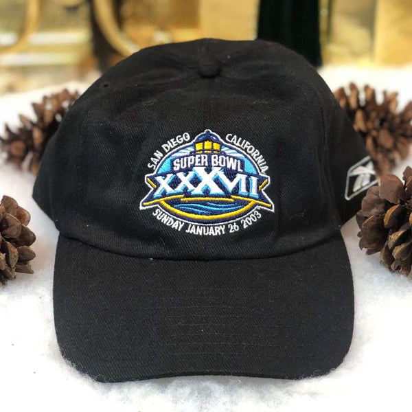 Vintage Deadstock NWOT NFL Super Bowl XXXVII Pepsi Reebok Strapback Hat