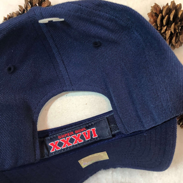 Vintage Deadstock NWOT NFL Super Bowl XXXVI Strapback Hat