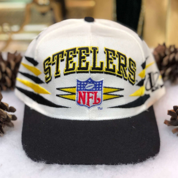 Vintage Deadstock NWOT NFL Pittsburgh Steelers Logo Athletic Diamond Snapback Hat
