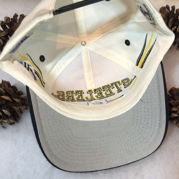 Vintage Deadstock NWOT NFL Pittsburgh Steelers Logo Athletic Diamond Snapback Hat