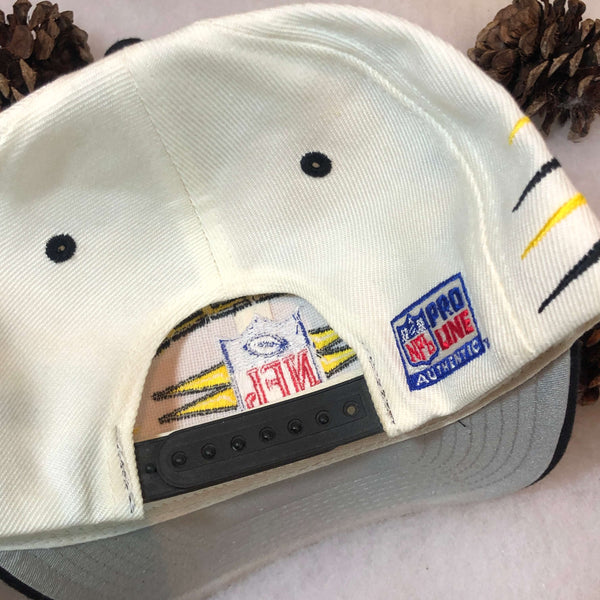 Vintage Deadstock NWOT NFL Pittsburgh Steelers Logo Athletic Diamond Snapback Hat