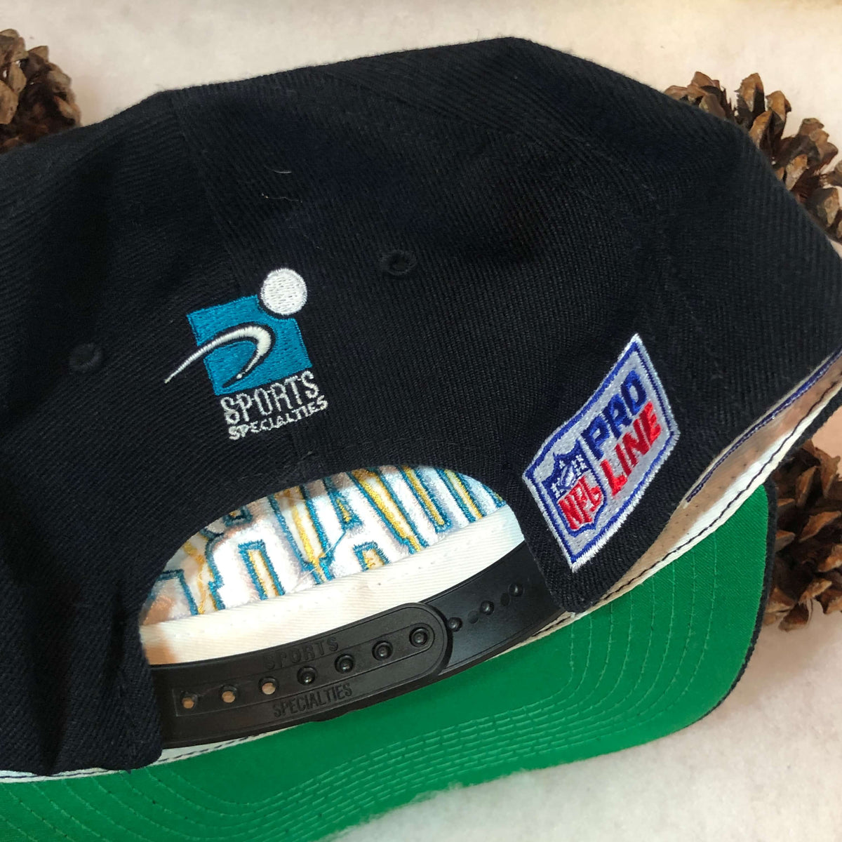 Vintage NFL Jacksonville Jaguars Sports Specialties Grid Snapback Hat – 