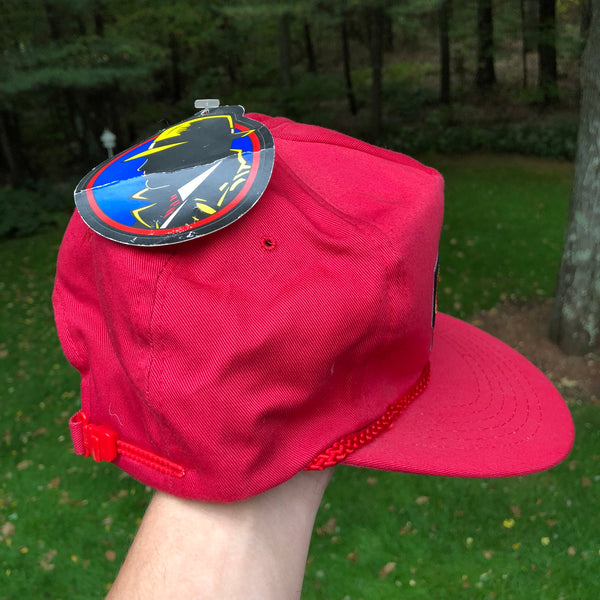 Vintage Deadstock NWT Disney Dick Tracy Strapback Hat