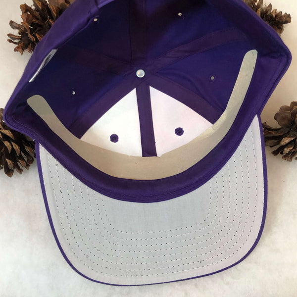 Vintage Deadstock NWOT NBA Sacramento Kings Headmaster Twill Snapback Hat