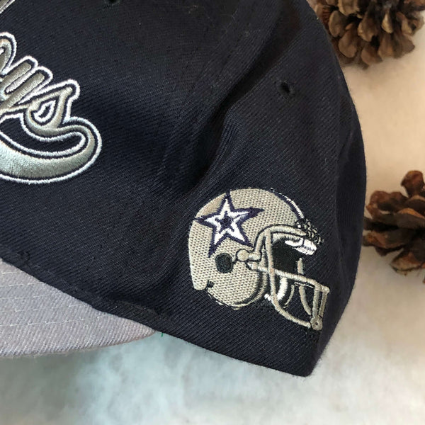 Vintage Deadstock NWOT NFL Dallas Cowboys Starter Tailsweep Script Wool Snapback Hat