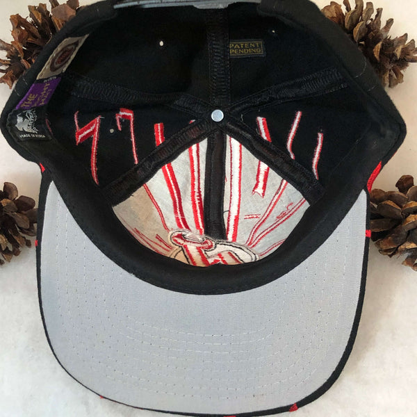 Vintage Deadstock NWOT NHL New Jersey Devils Starter Collision Snapback Hat