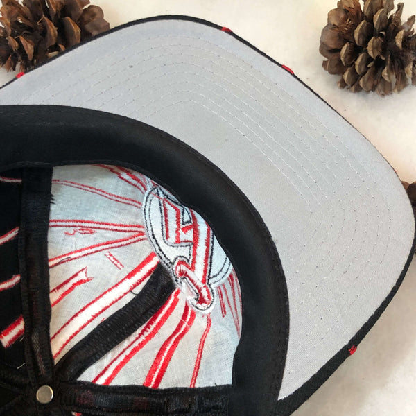 Vintage Deadstock NWOT NHL New Jersey Devils Starter Collision Snapback Hat