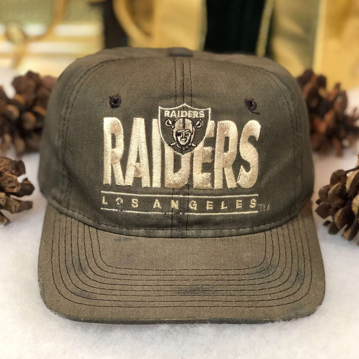 Vintage NFL Los Angeles Raiders Drew Pearson Twill Snapback Hat – 🎅 Bad  Santa