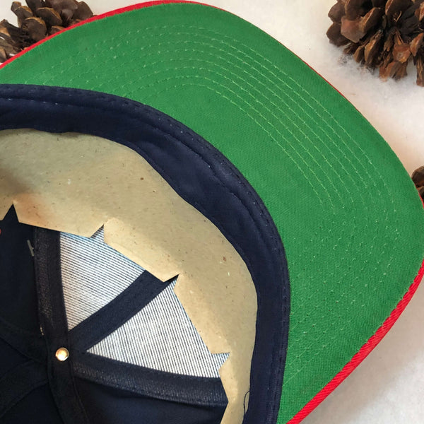 Vintage Deadstock NWT NBA Houston Rockets Logo 7 Twill Snapback Hat