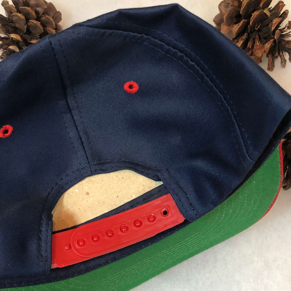 Vintage Deadstock NWT NBA Houston Rockets Logo 7 Twill Snapback Hat