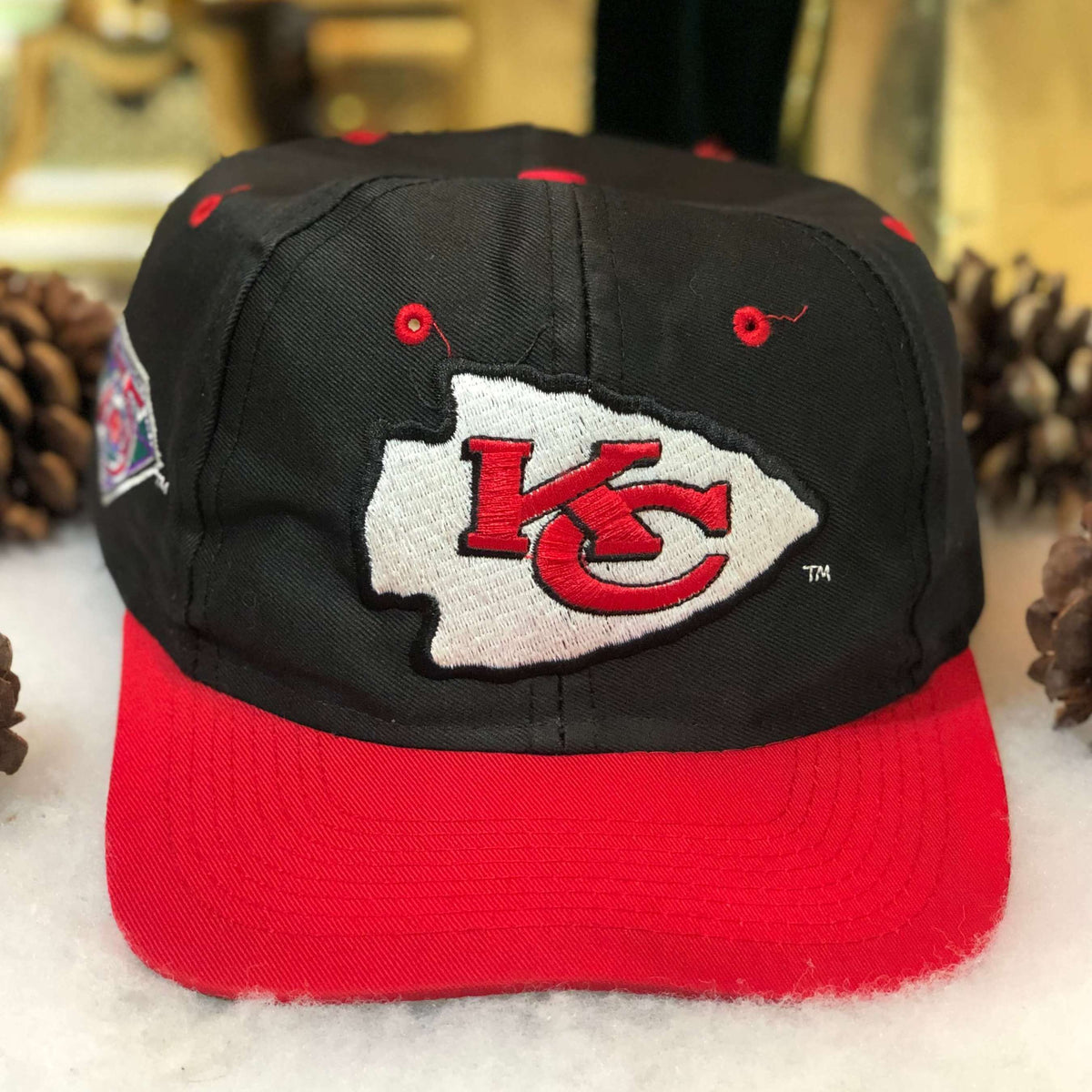 Vintage Kansas City Chiefs Competor Snapback Hat NFL