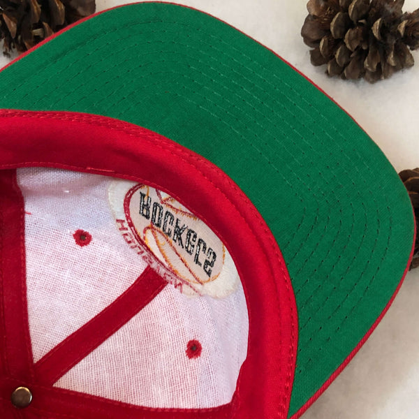 Vintage Deadstock NWT NBA Houston Rockets Twins Enterprise Twill Snapback Hat