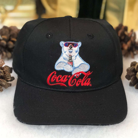 Vintage Coca-Cola Polar Bear Twill Snapback Hat