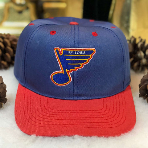Vintage NHL St. Louis Blues Twill Snapback Hat
