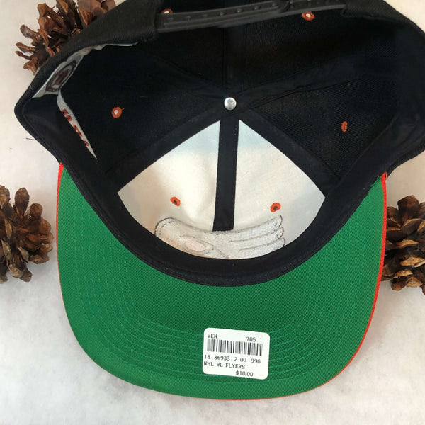 Vintage Deadstock NWOT NHL Philadelphia Flyers The G Cap Wool Snapback Hat