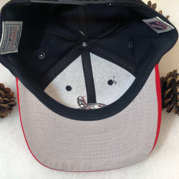 Vintage Deadstock NWT MLB Cleveland Indians Logo 7 Twill Snapback Hat
