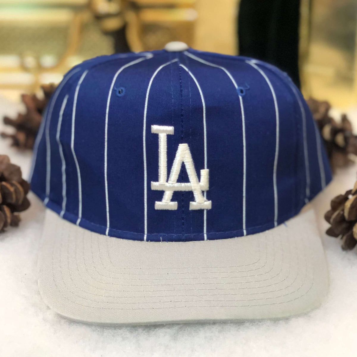 Vintage MLB Los Angeles Dodgers Starter Pinstripe Twill Snapback