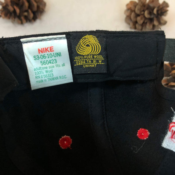 Vintage Deadstock NWOT Nike Wool Strapback Hat