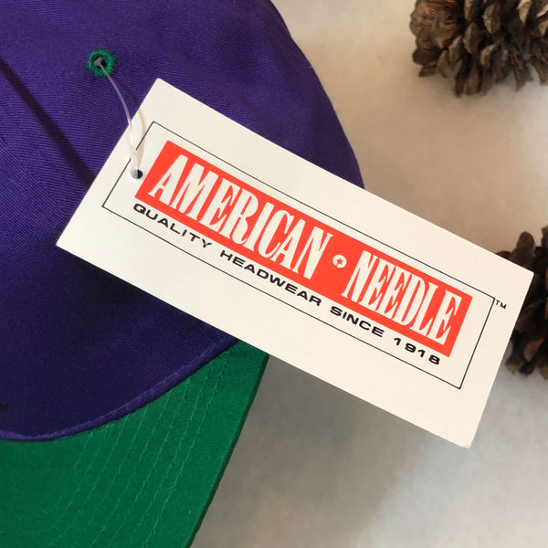 Vintage Deadstock NWT 1993 Hulk Marvel American Needle Blockhead Twill Snapback Hat