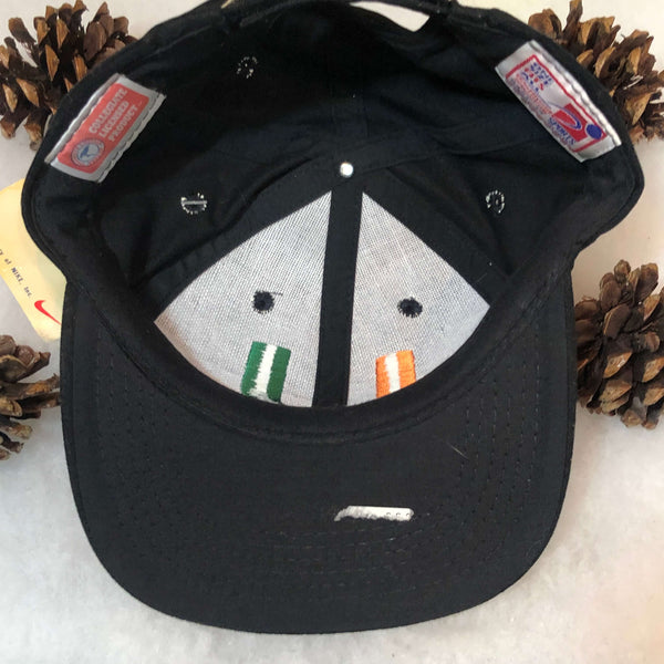 Vintage Deadstock NWT NCAA Miami Hurricanes Strapback Hat