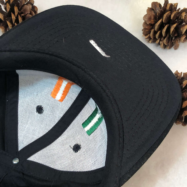 Vintage Deadstock NWT NCAA Miami Hurricanes Strapback Hat