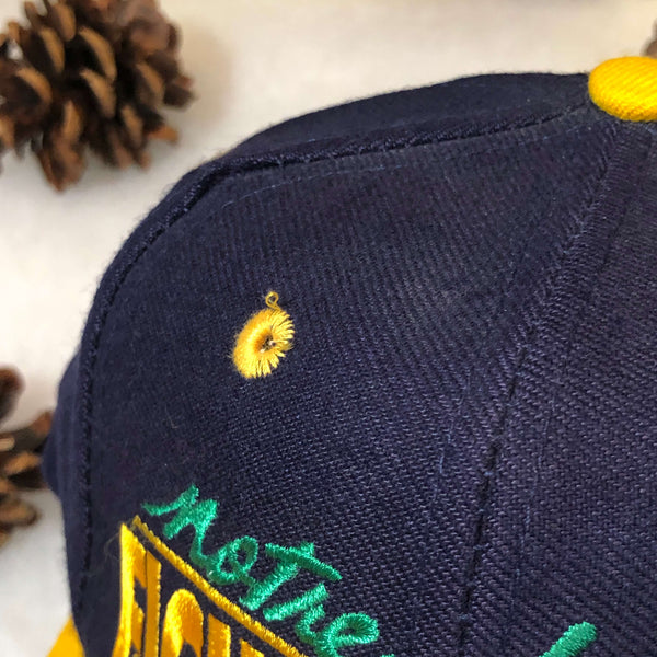 Vintage Deadstock NWOT NCAA Notre Dame Fighting Irish The Game Wool Snapback Hat